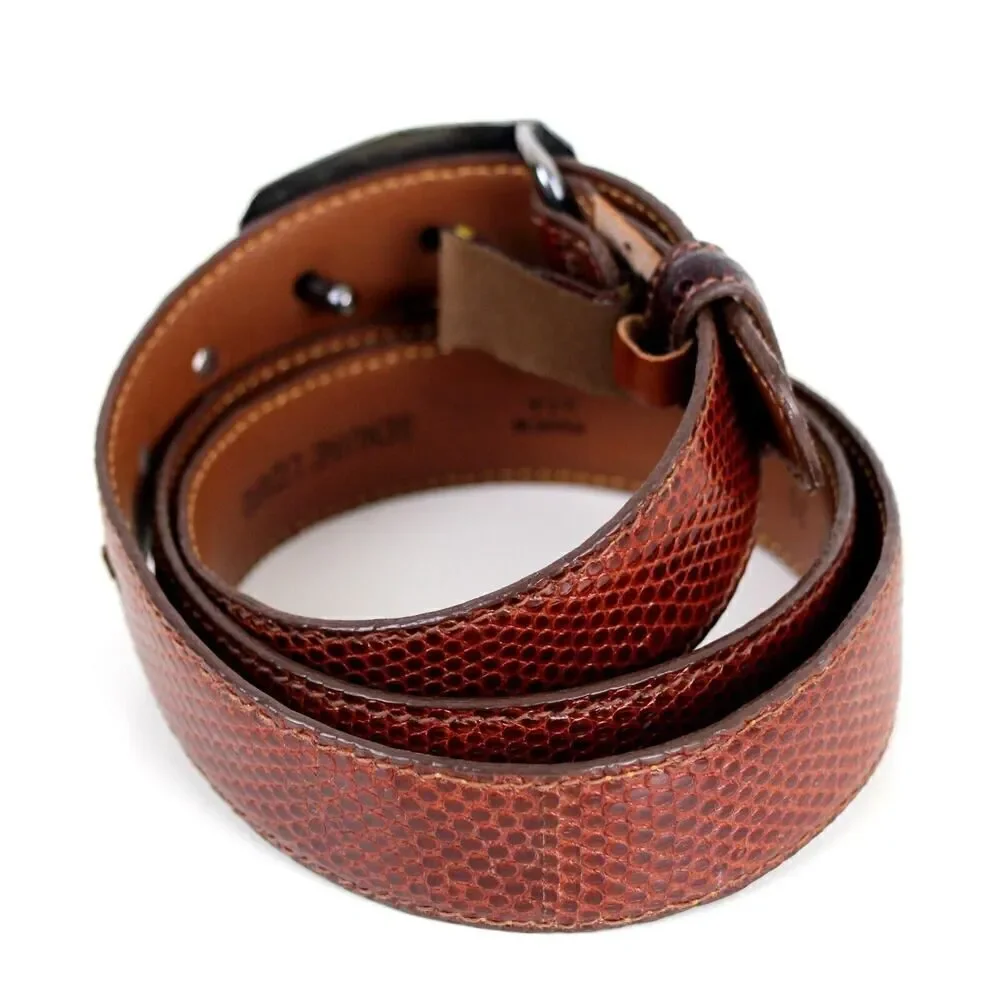 Trafalgar BROWN GENUINE LIZARD 1